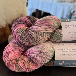 Dory Sock Yarn | Petal Patrol - Green Gable Alpacas