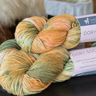 Dory Sock Yarn | Tropical Twist - Green Gable Alpacas