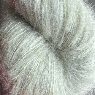 Suri Silk | Lace Weight Yarn | Pale Leaf - Green Gable Alpacas