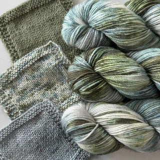 Valley Purl | Sport Weight Yarn | Cabo de Roca - Green Gable Alpacas