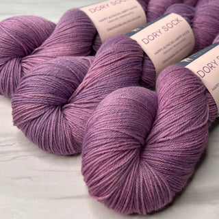 Dory Sock Yarn | Hello Violet! - Green Gable Alpacas