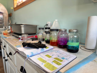 How I Create Colour: Inside My Small-Batch Dye Studio - Green Gable Alpacas