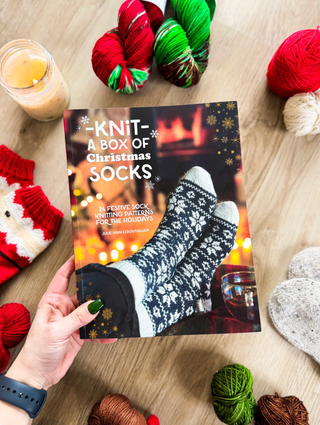 Knit a Box of Christmas Socks - Julie Ann Lebouthillier - Green Gable Alpacas