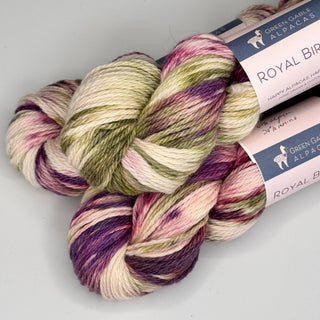 Royal Birch | Worsted Weight Yarn | Calla Lily - Green Gable Alpacas