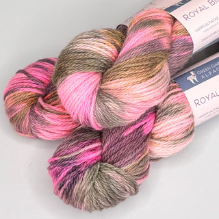 Royal Birch | Worsted Weight Yarn | Petal Patrol - Green Gable Alpacas