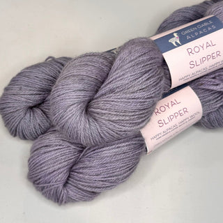 Royal Slipper Fingering Weight Yarn | Dusk - Green Gable Alpacas