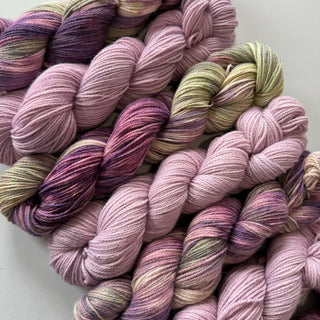 Valley Purl | Sport Weight Yarn | Asters - Green Gable Alpacas