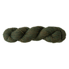 Load image into Gallery viewer, A skein of Green Gable Alpacas hand-dyed  Red Point bulky weight yarn in colour Forest.
