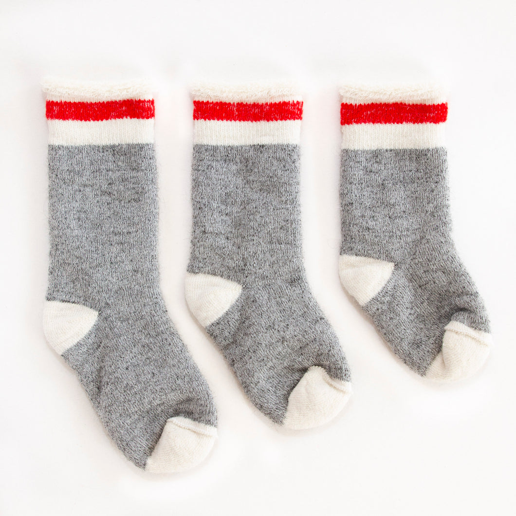 Warm Alpaca Socks for Kids | Green Gable Alpacas
