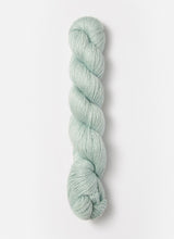 Load image into Gallery viewer, A skein of  Blue Sky Fibers Alpaca Silk yarn in Plume from Green Gable Alpacas.
