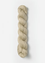 Load image into Gallery viewer, A skein of  Blue Sky Fibers Alpaca Silk yarn in Sand Dune from Green Gable Alpacas.
