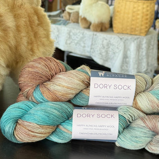 Dory Sock Yarn | Beach Days - Green Gable Alpacas