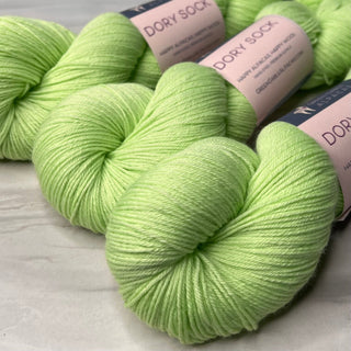 Dory Sock Yarn | Lime Sherbert - Green Gable Alpacas