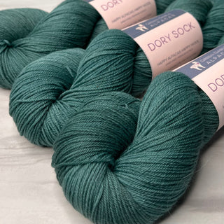 Dory Sock Yarn | Mermaid - Green Gable Alpacas
